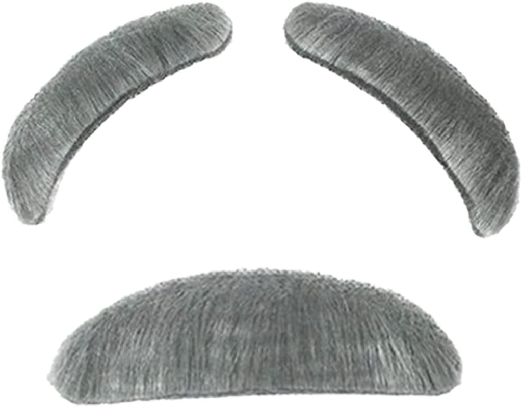 Kids 100 Days of School Costume for Boys - Halloween Old Man Costume Hat, Glasses and Grandpa Vest Set for Child,Lightgrey2-6