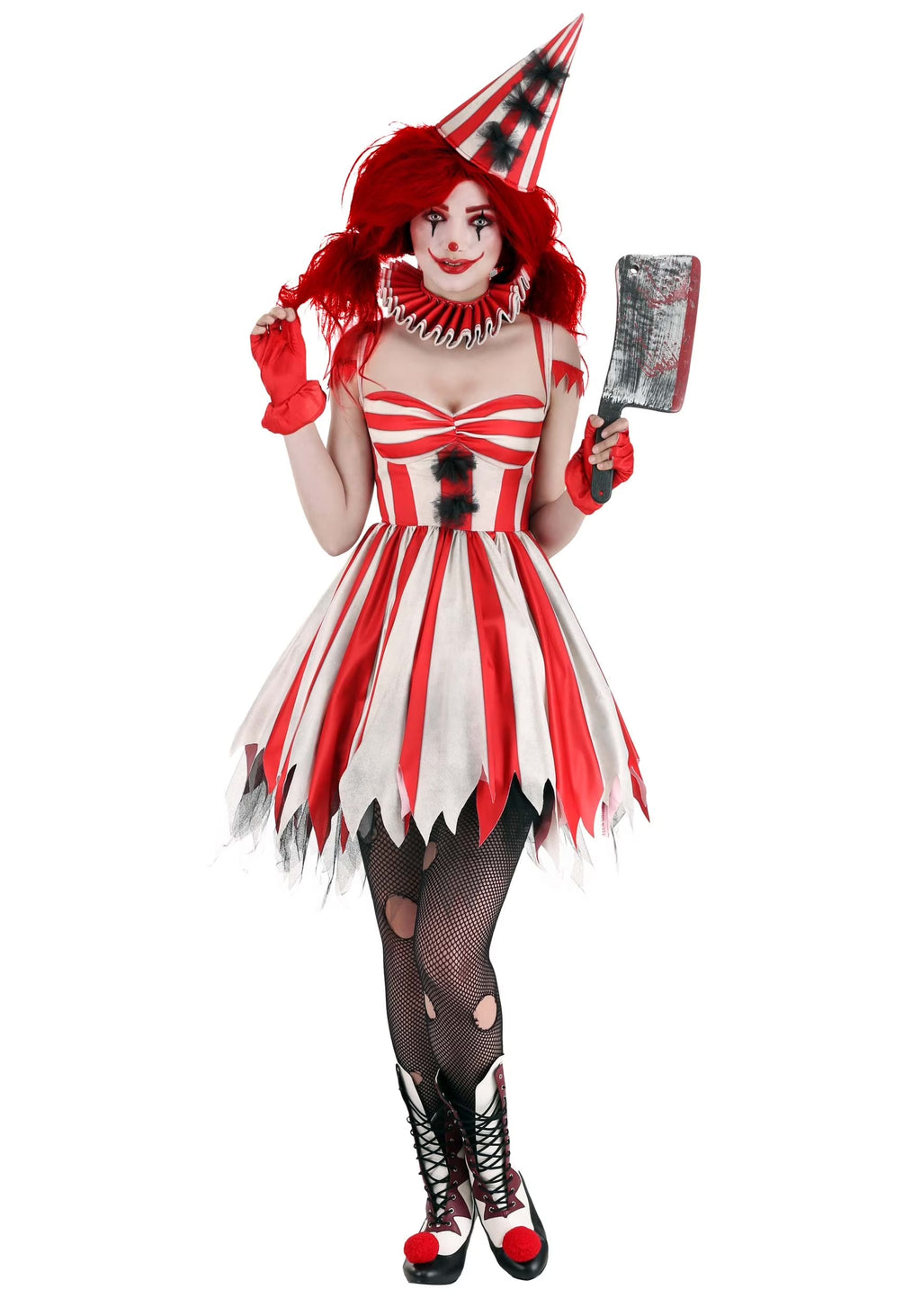 Women'S Sinister Circus Clown Costume